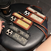 Compatible iPhone 17 Pro Max Case Crossbody Card Slot Shoulder Strap for iPhone 13 14 Pro 12 Pro Protective Cover